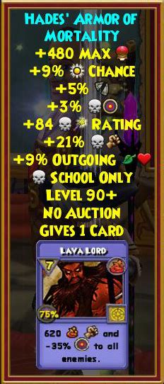 Playing PvP in an offensive or traditional role. . Wizard101 hades gear